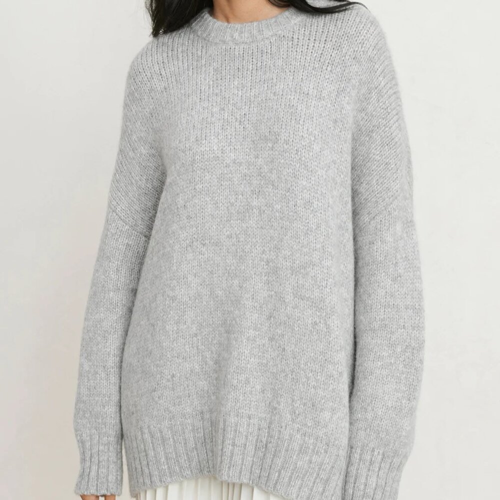 Alpaca Cocoon Crewneck